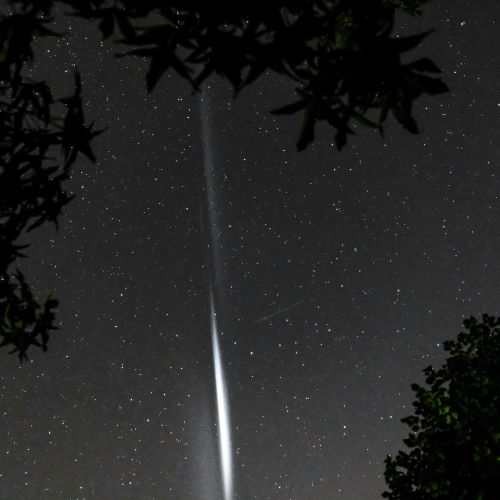 Dégazage de l'étages de la fusée chinoise Chang-Zheng 8A