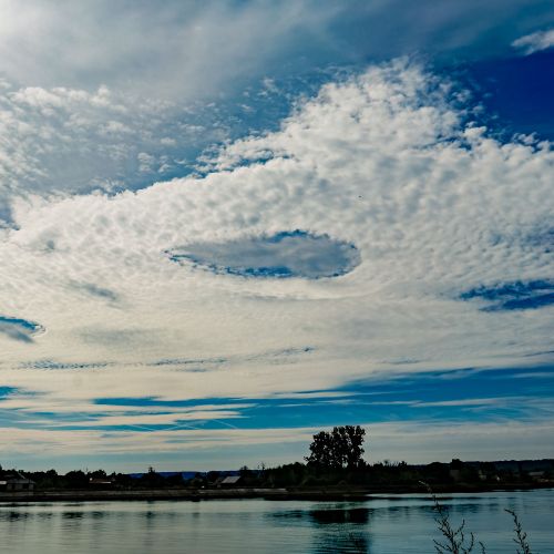 Cavum ou trou de Virga