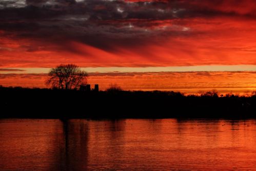 Stratocumulus et ombres de nuages le 31 décembre 2021